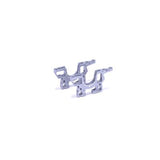 SCHU9470 U9470 Rear Alloy Trans Housing / Bulkhead, Mi10, High (Kit) (2)