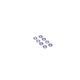 SCHU9496 U9496 Alloy Gray Wishbone Spacer, Mi10, 1.0mm (8)