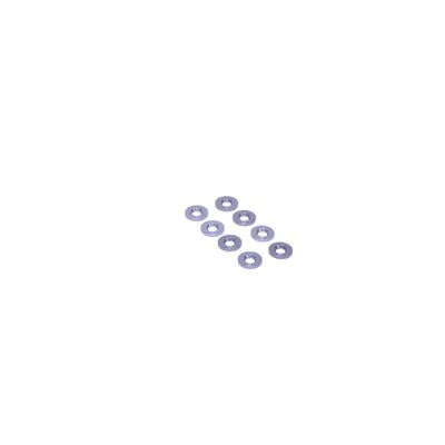 SCHU9496 U9496 Alloy Gray Wishbone Spacer, Mi10, 1.0mm (8)