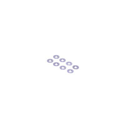 SCHU9517 U9517 Alloy Gray Wishbone Spacer, Mi10, 0.5mm (8)