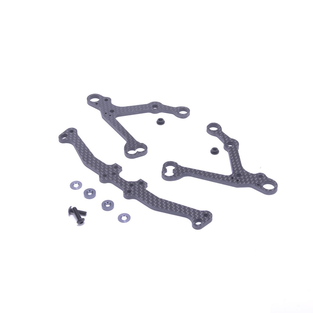 SCHU9519 U9519 Mi10 Carbon Fiber Rear Inboard Toe Option Set