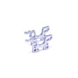 SCHU9523 U9523 Rear Alloy Trans Housing / Bulkhead, Mi10, Low (-2mm) (2)