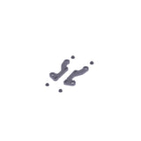 SCHU9543 U9543 Mi10 Carbon Fiber 1 Notch Front Link Mount (2)