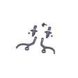 SCHU9556 U9556 Rear Body Mount System, Wolverine Type, Mi10 (pr)