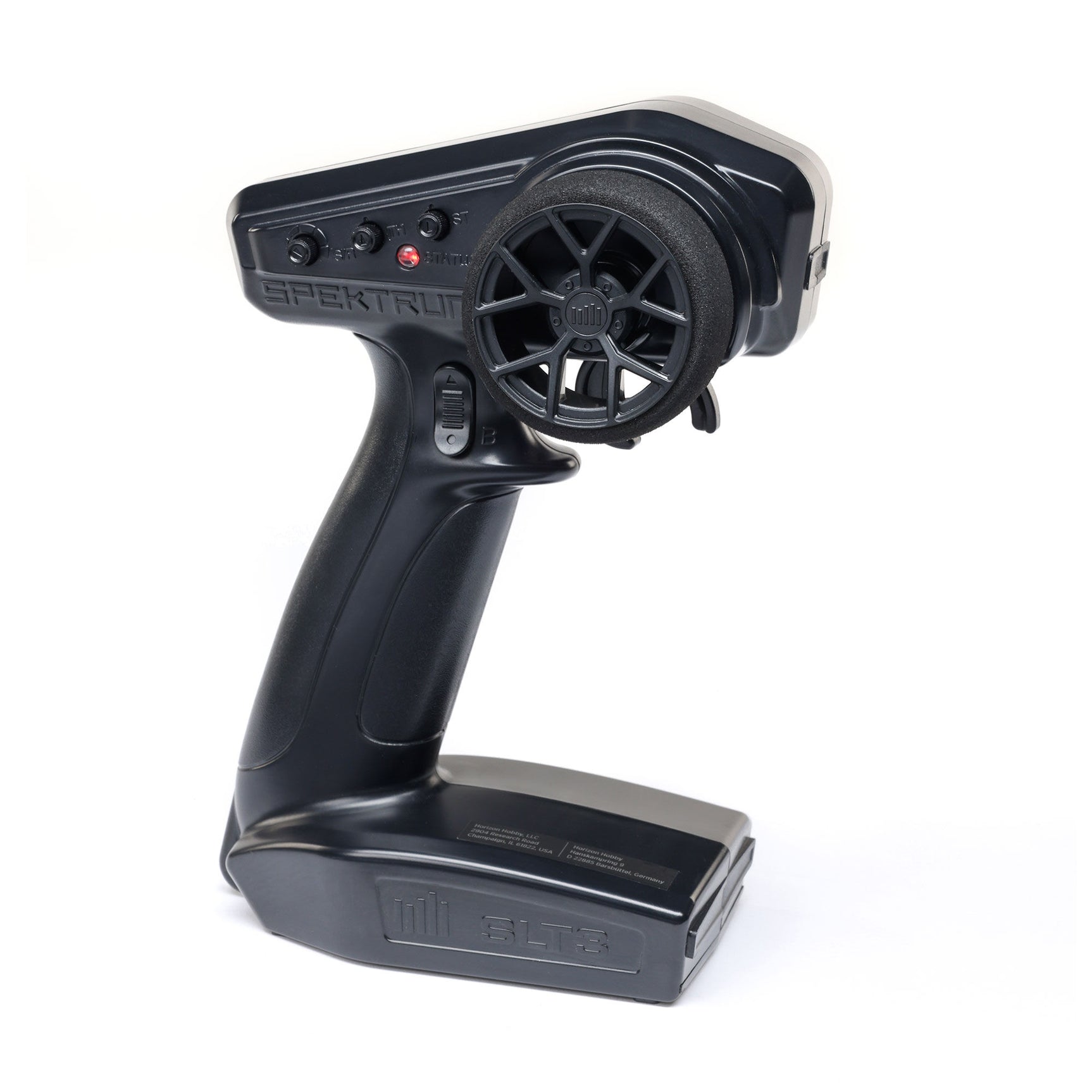 SPMRSLT380 SPMRSLT380 SLT3 3-Channel 2.4GHz Transmitter Only, Axial Programming