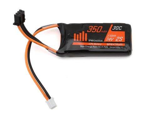 SPMX3502S30 SPMX3502S30 PH 2.0 7.4V 2S LiPo Battery, 350mAh