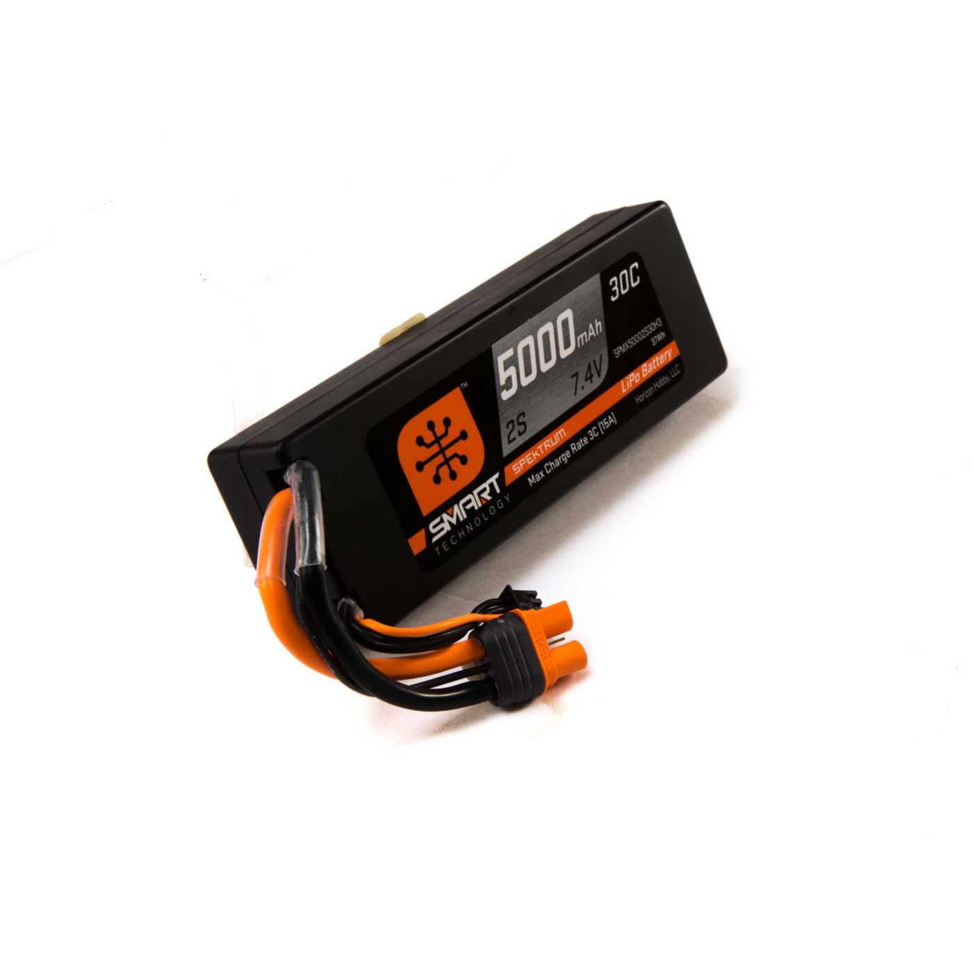 SPMX50002S30H3 SPMX50002S30H3 Smart 2S 7.4V LiPo Battery, 30C 5000mAh, IC3