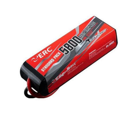 Sunpadow EB0003 ERC 11.1V 3S LiPo Battery w/ XT60, 90C 5800mAh