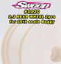 SWP1120 1120 1/10 Buggy 2.2" Rear Wheel, White (2)