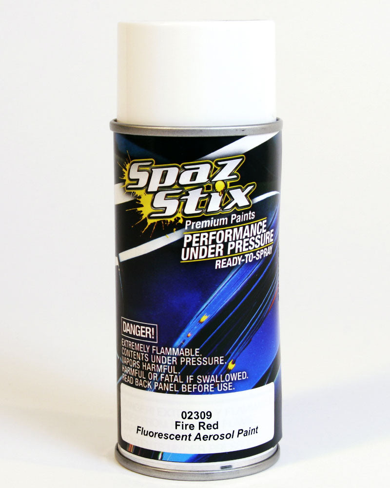 SZX02309 02309 Fire Red Fluorescent Aerosol Paint