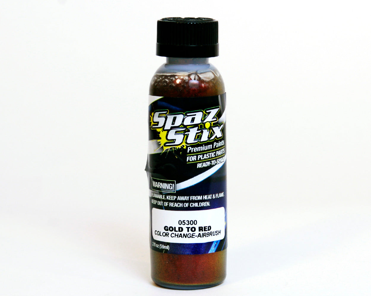 SZX05300 05300 Color Change Airbrush Paint, Gold/Red, 2oz