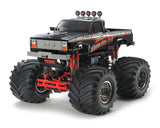 TAM47432 47432 Super Clod Buster 1/10 4X4X4 Monster Truck Kit, Limited Edition Black