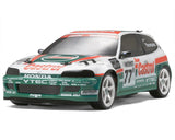 TAM51421 51421 Castrol Honda Civic VTi 1/10 Touring Car Body, Clear