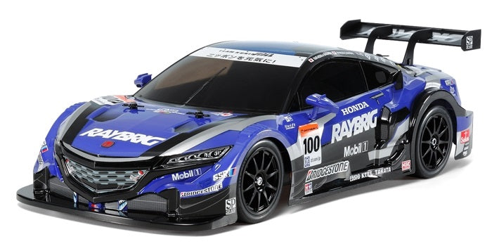 TAM51563 51563 Raybrig NSX Concept-GT 1/10 Touring Car Body Set, Clear