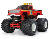 TAM58762 58762 Clod Buster 4WS 1/10 4WD Electric Monster Truck Kit, Red
