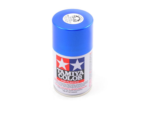 Tamiya 85050 TS-50 Lacquer Spray Paint for Plastic, Mica Blue