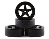 TAM9400564 9400564 26mm Pre-Mounted Drift Tires, Black (4)