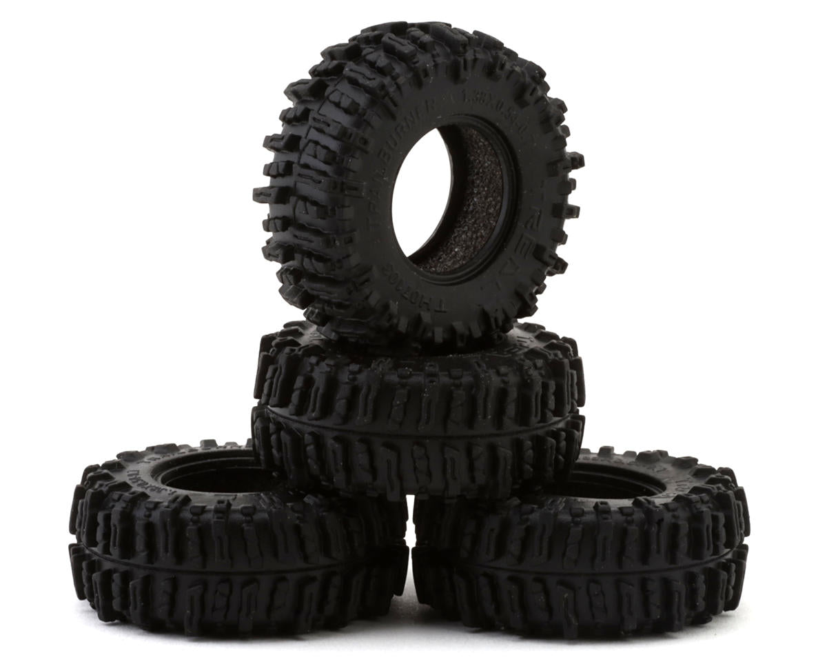 TLHTSCX30-95 TLHTSCX30-95 Trailburner MudVortex 0.7" Micro Rock Crawler Tires, SCX30/Ascent-32 (4)