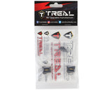 Brass Differential Covers for Traxxas TRX-4M, Black, 15.8g (2)