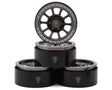 TLHTWHEELS-07 TLHTWHEELS-07 Type V2 1.9" 10-Spoke Beadlock Wheels, Titanium/Silver (4)