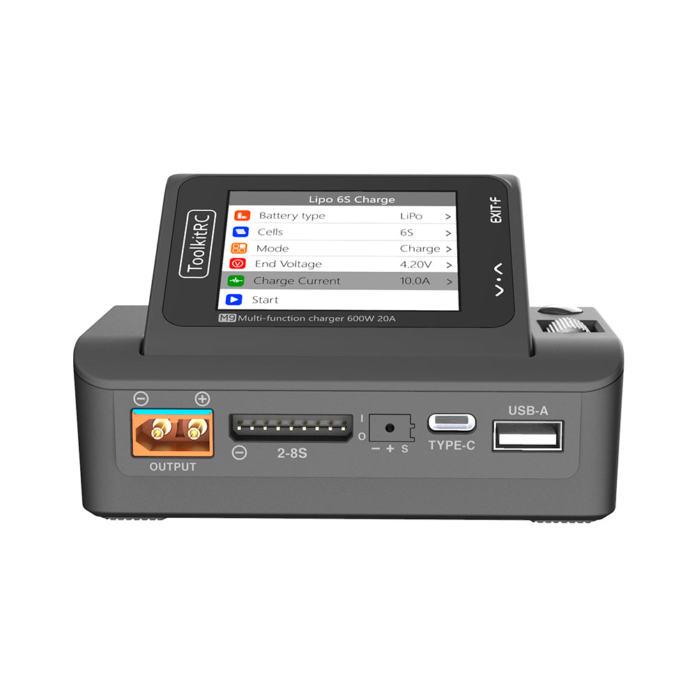 M9 Multi Function LiPo DC Battery Charger, 600W