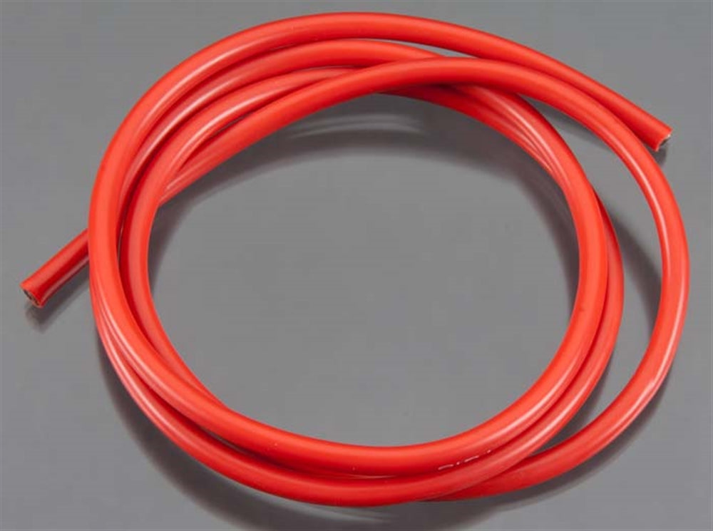 TQW1134 1134 10 Gauge Super Flexible Wire, 3', Red
