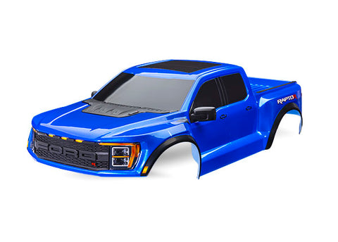 Traxxas 10112-BLUE Ford Raptor R Complete Body, Blue