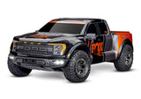 TRA101177-4-FOX1 101177-4-FOX1 Ford Raptor R 4X4 Ultimate 1/10 Short Course Truck RTR, Fox/Black