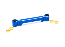 TRA10239-BLUE 10239-BLUE Steering Aluminum Draglink, Blue