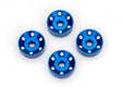 TRA10257-BLUE 10257-BLUE Machined Aluminum Wheel Washers, Blue