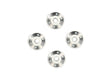 TRA10257-SLVR 10257-SLVR Pro Scale Aluminum Wheel Washers (4), Silver