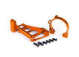 TRA10261-ORNG 10261-ORNG F&R Aluminum Motor Mounts, Orange