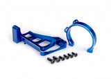 TRA10262-BLUE 10262-BLUE Aluminum Motor Mounts, Blue