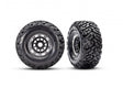 TRA10272-BLK 10272-BLK L&R Maxx Slash Belted Tires & Wheels, Black Satin (2)