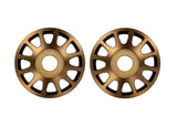 TRA10274-BRNZ 10274-BRNZ Pro Scale Aluminum Wheel Centers (2), Bronze