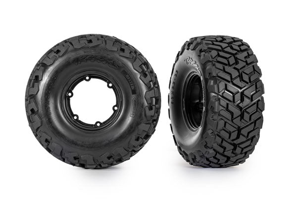 TRA10275 10275 Maxx SC Belted Pro scale Pre-Glued Aluminum Wheel System (2)