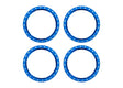 TRA10276-BLUE 10276-BLUE Pro Scale Aluminum Beadlock Rings, Blue