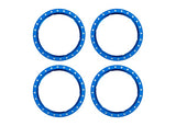 TRA10276-BLUE 10276-BLUE Pro Scale Aluminum Beadlock Rings, Blue