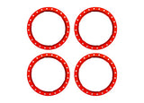 TRA10276-RED 10276-RED Pro Scale Aluminum Beadlock Rings, Red