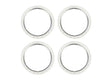 TRA10276-SLVR 10276-SLVR Pro Scale Aluminum Beadlock Rings, Silver