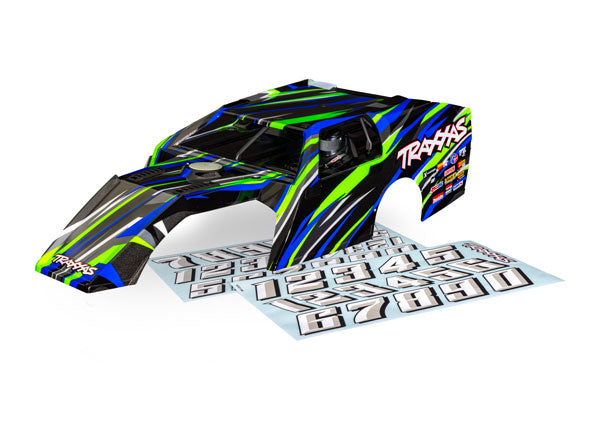 TRA10411-GRN 10411-GRN Modified Slash Body, Green