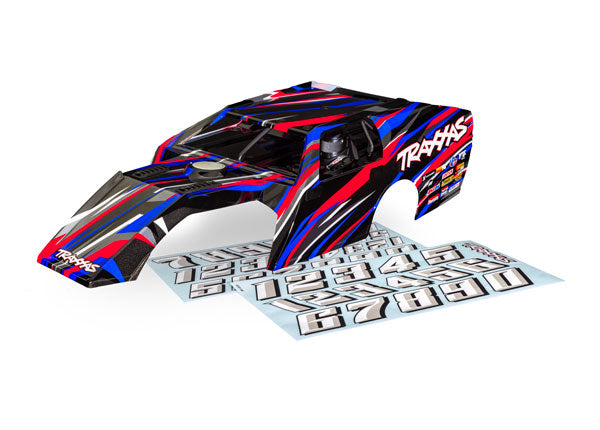 TRA10411-RED 10411-RED Modified Slash Body, Red