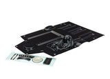 TRA10419 10419 Modified Slash Interior, Black w/ Decal Sheet