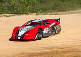 Slash Late Model BL-2S 1/10 Dirt Late Model RTR, Red