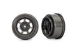 TRA10472X 10472X Dirt Oval Rear Wheels, Gray (2)