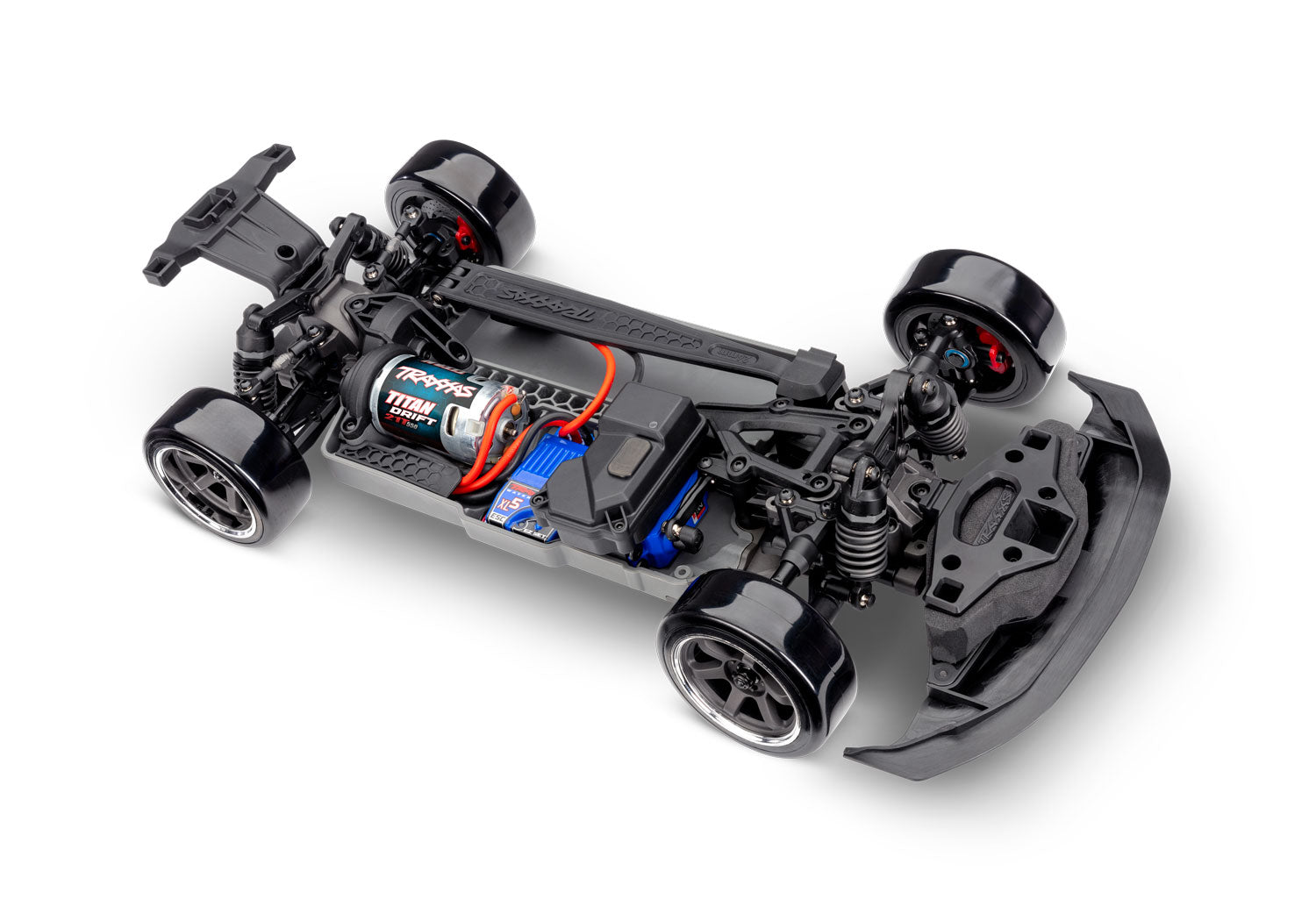 4-Tec Drift RWD 1/10 Drift Car RTR, Black