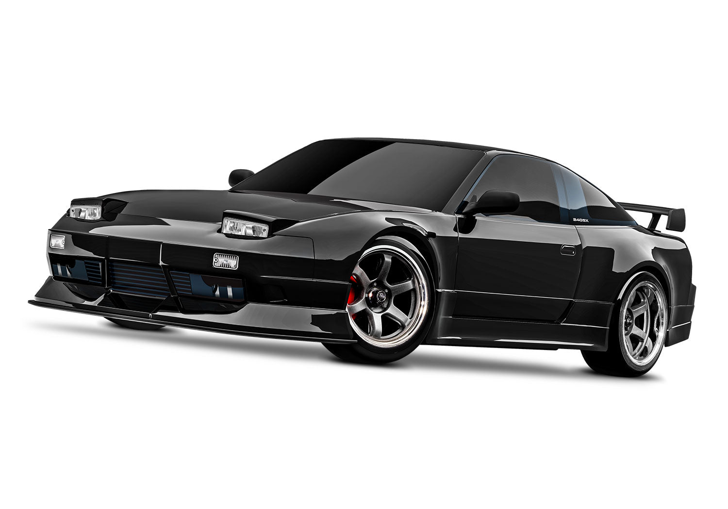 TRA105247-4-BLK 105247-4-BLK 4-Tec Drift Nissan 240SX 1/10 On-Road Car RTR, Black
