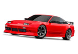 TRA105247-4-RED 105247-4-RED 4-Tec Drift Nissan 240SX 1/10 On-Road Car RTR, Red