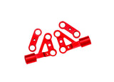TRA10533-RED 10533-RED Aluminum Front Upper Suspension Arms, Red