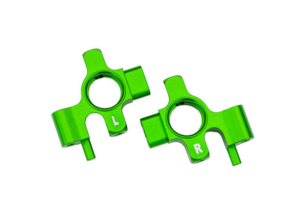 TRA10537-GRN 10537-GRN Aluminum Steering Blocks, Green